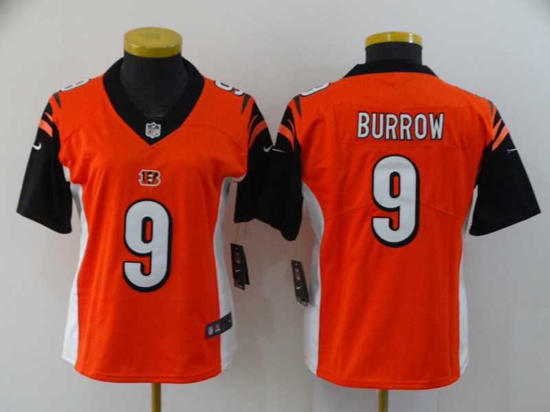 Women Nike Bengals 9 Joe Burrow Orange 2020 NFL Draft First Round Pick Vapor Untouchable Limited Jersey,We sell and wholesale Women Nike Bengals 9 Joe Burrow Orange 2020 NFL Draft First Round Pick Vapor Untouchable Limited Jersey on line form chian!